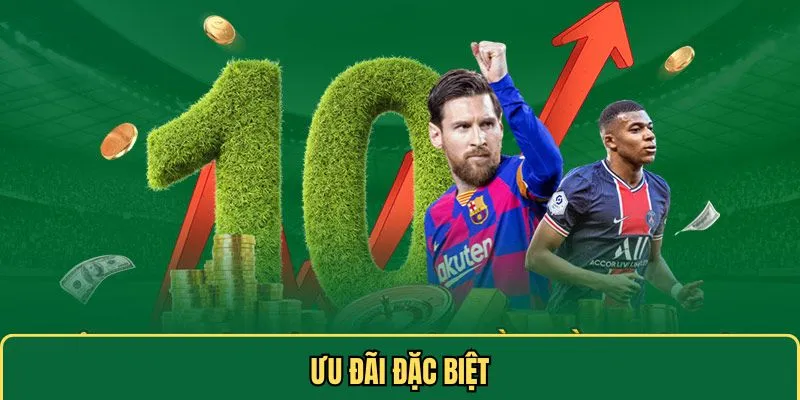 Ưu đãi đặc biệt khi cá độ thể thao